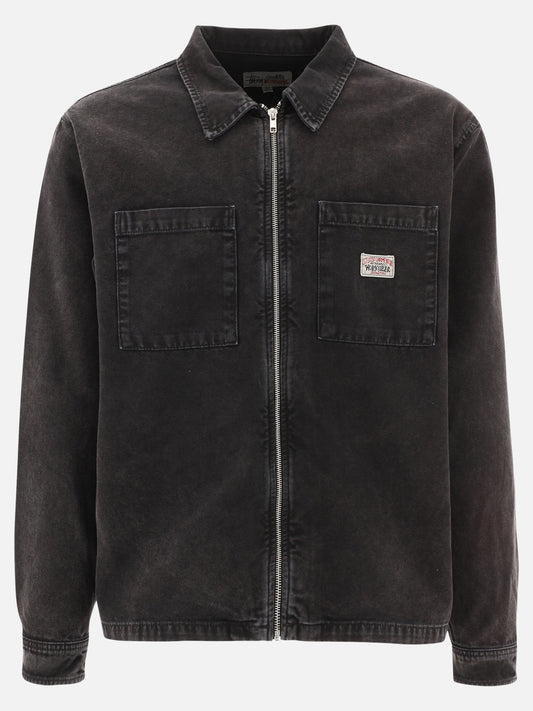 "Washed Canvas" overshirt