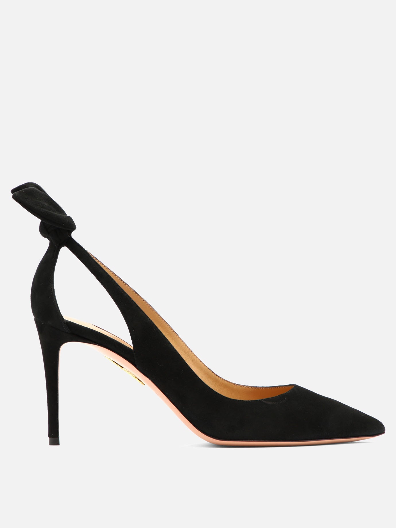 Pumps 100% suede - 100% leather  Black - Aquazzura Women | PDP | VIETTI Online Store | thumbnail