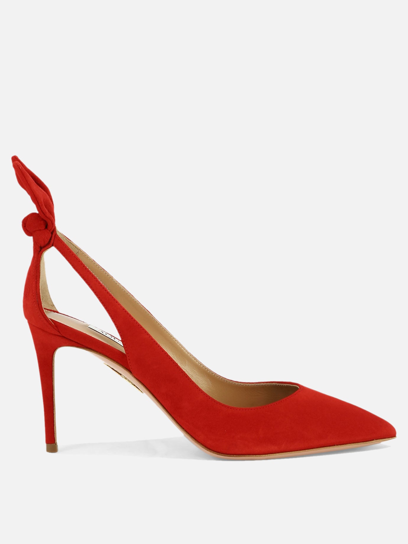 Pumps 100% suede - 100% leather  Red - Aquazzura Women | PDP | VIETTI Online Store | thumbnail