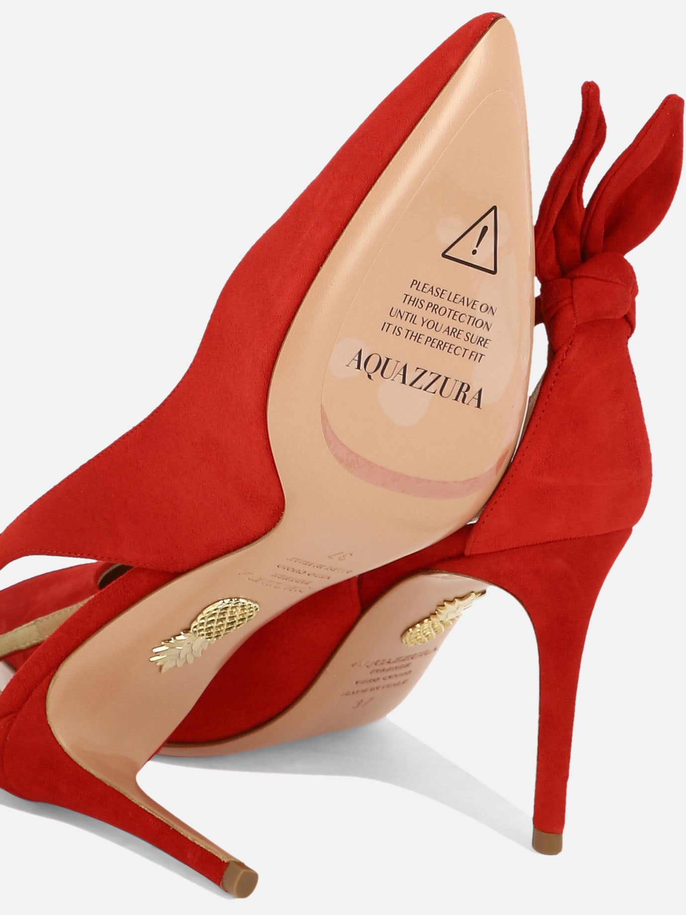 Pumps 100% suede - 100% leather  Red - Aquazzura Women | PDP | VIETTI Online Store | Zoom-Modal_5
