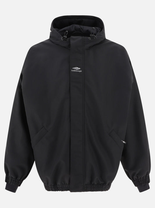 Parka 100% polyester  Nero - Balenciaga Uomo | PLP | VIETTI Online Store 
