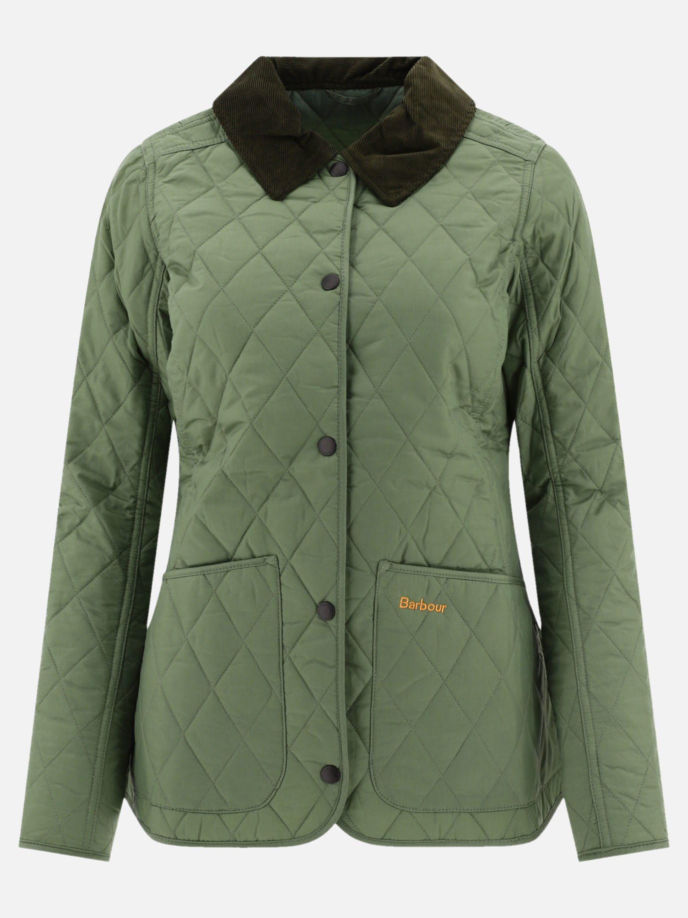 Quilted & Utility Jackets Solid colour  Green - Barbour Women | PDP | VIETTI Online Store | Zoom-Modal
