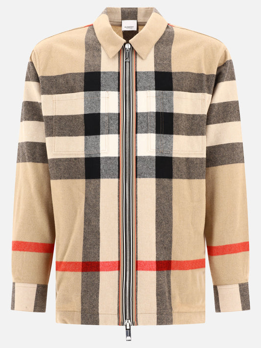 Giacche overshirt 8050135  Beige - Burberry Uomo | PLP | VIETTI Online Store 
