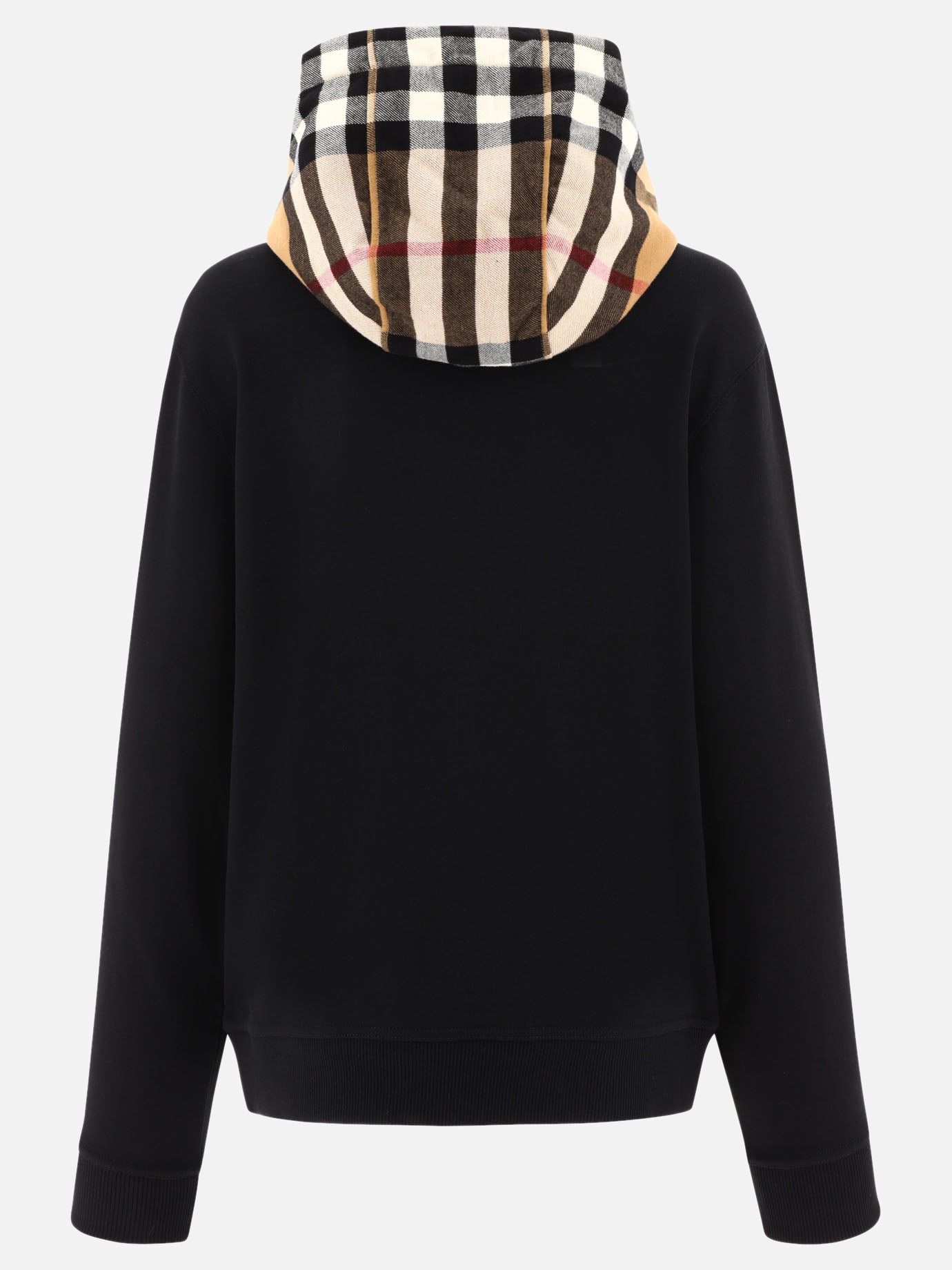 Full zip sweatshirts 100% cotton  Black - Burberry Women | PDP | VIETTI Online Store | Zoom-Modal_2
