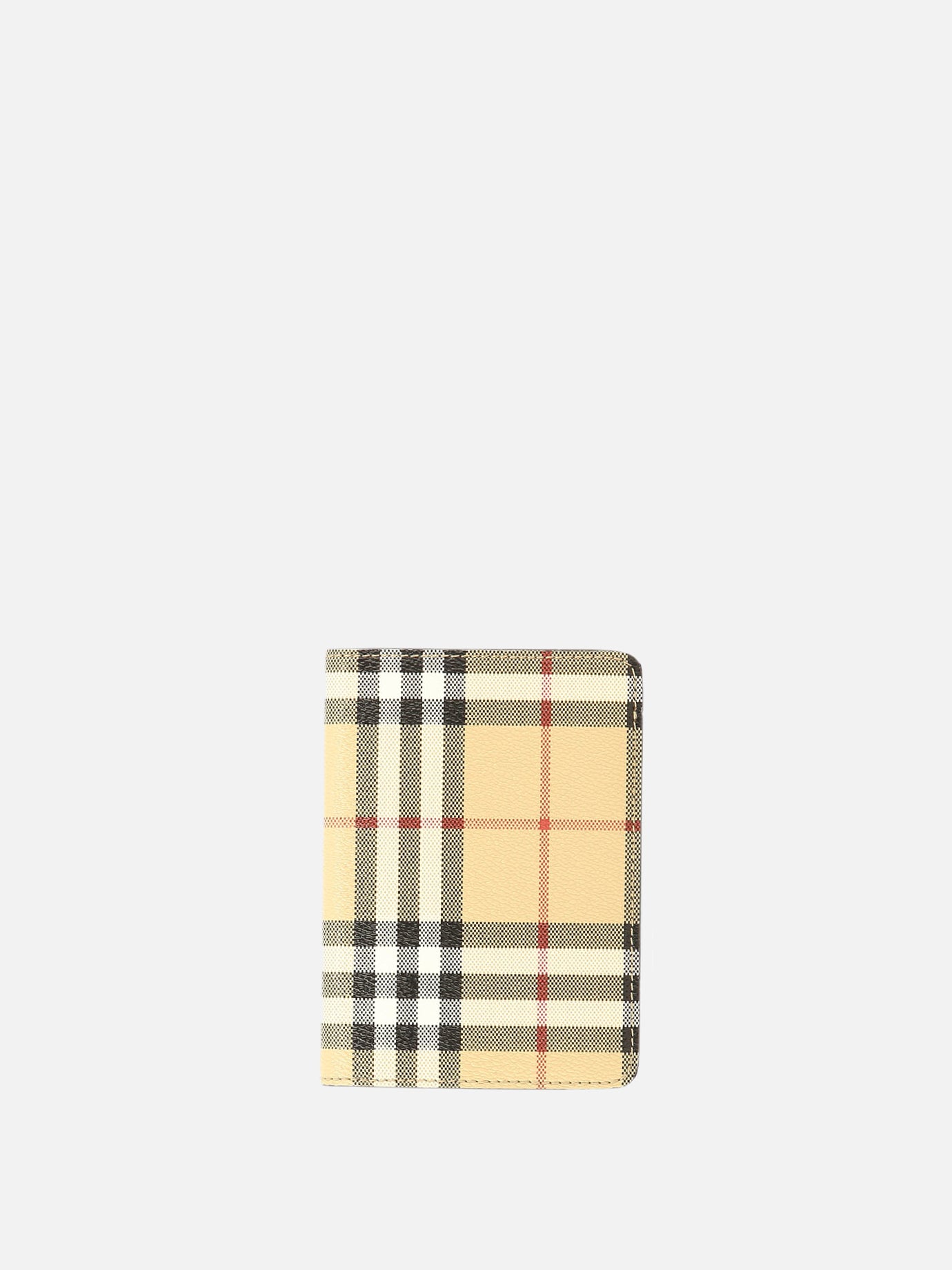 Document cases 71% polyurethane 16% polyester 12% cotton 1% acrylic  Beige - Burberry Women | PDP | VIETTI Online Store | thumbnail_3