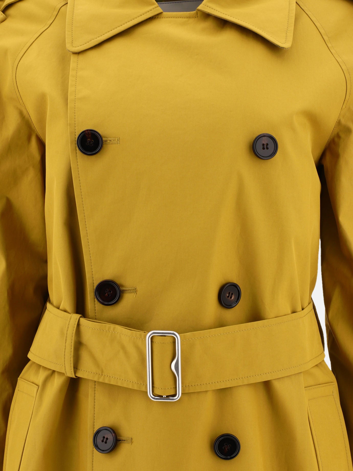 Raincoats & Trench coats 100% cotton  Yellow - Burberry Women | PDP | VIETTI Online Store | thumbnail_3