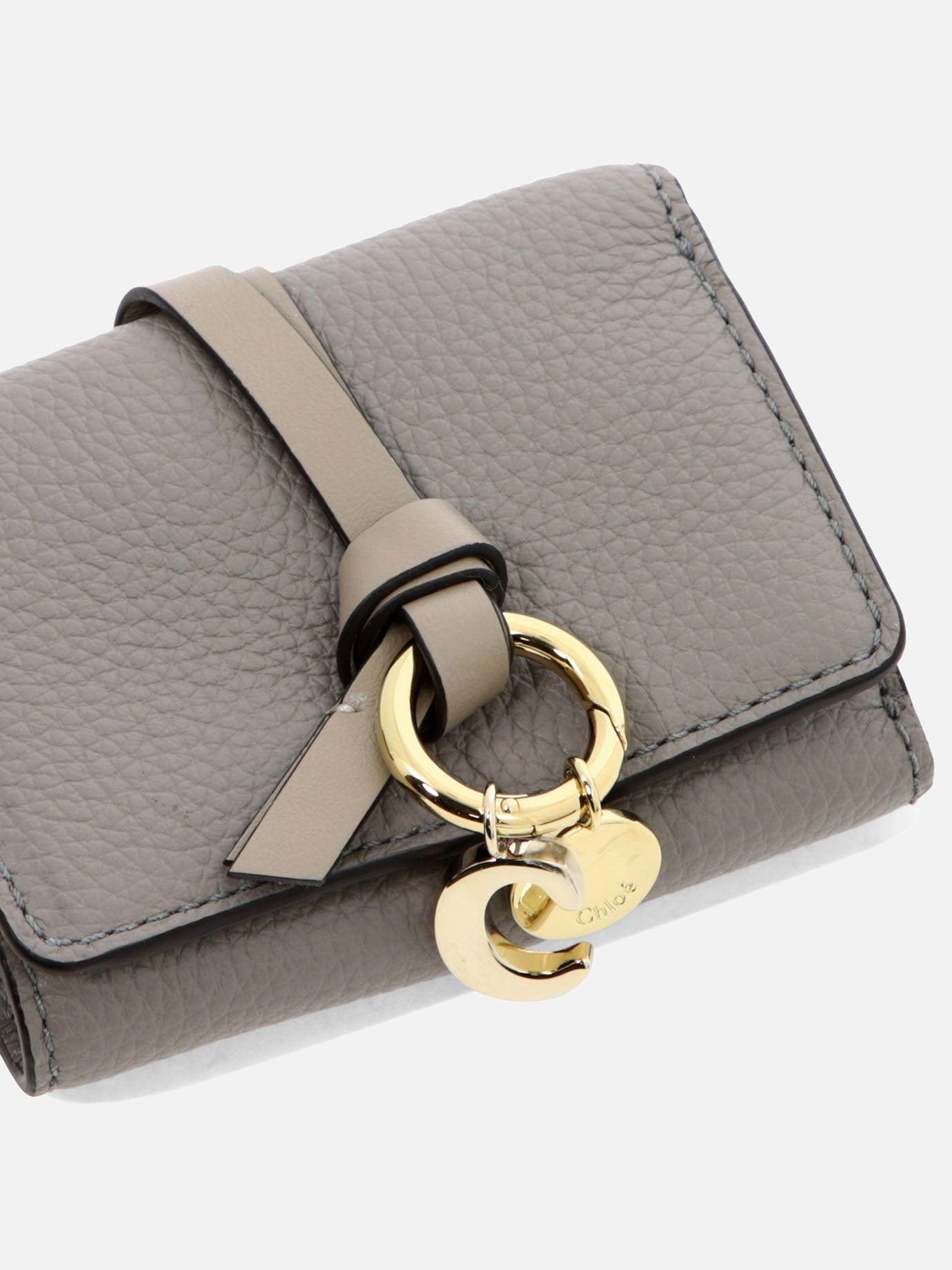Wallets 100% leather  Grey - Chloé Women | PDP | VIETTI Online Store | thumbnail_4