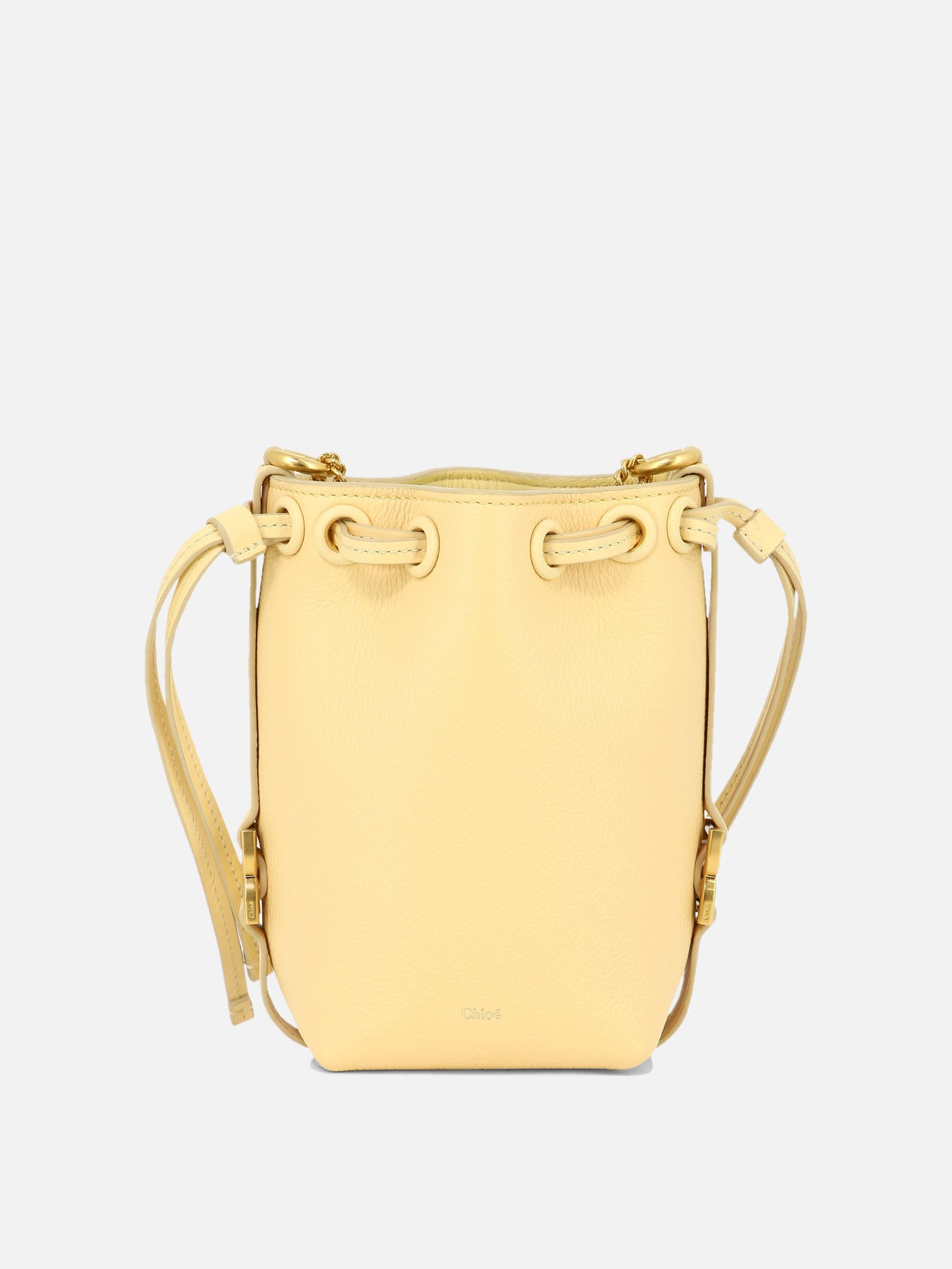 "Micro Marcie" bucket bag