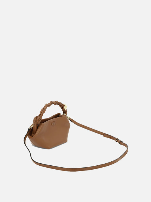 Small bags 65% recycled leather 19% polyurethane fibre 16% polyester  Brown - Ganni Women | PLP | VIETTI Online Store | 2
