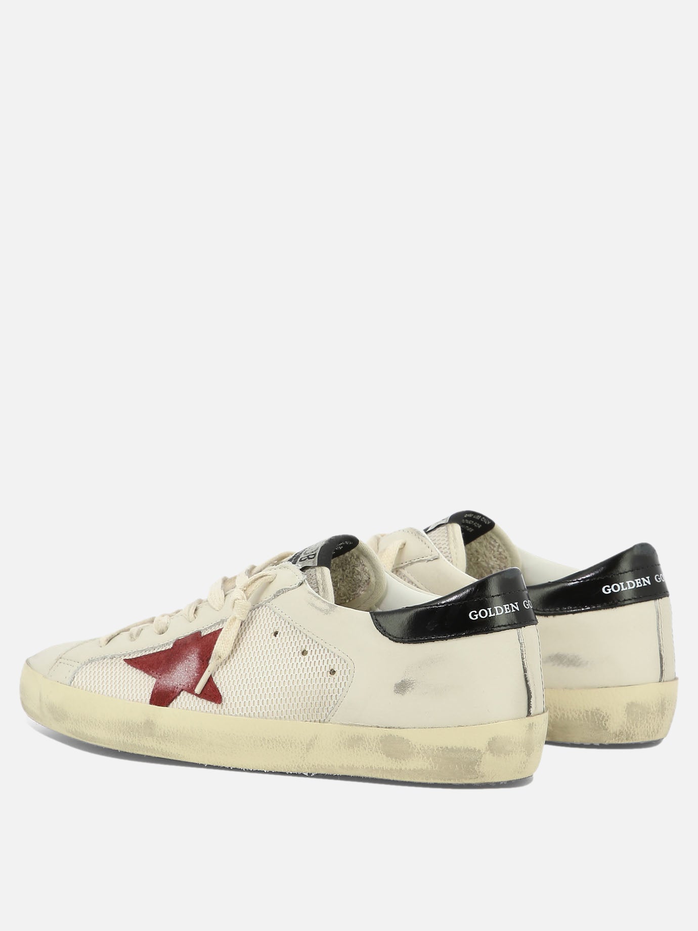 Low top sneakers 70% leather 21% polyamide 9% spandex - 100% rubber  White - Golden Goose Men | PDP | VIETTI Online Store | thumbnail_4