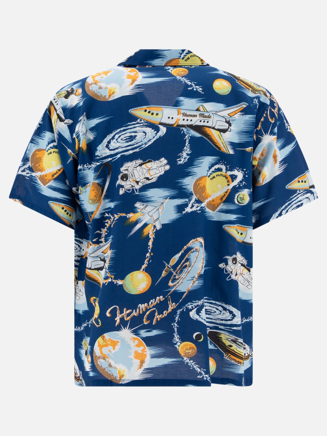 Human Made "Graphic Vacation" shirt Blue