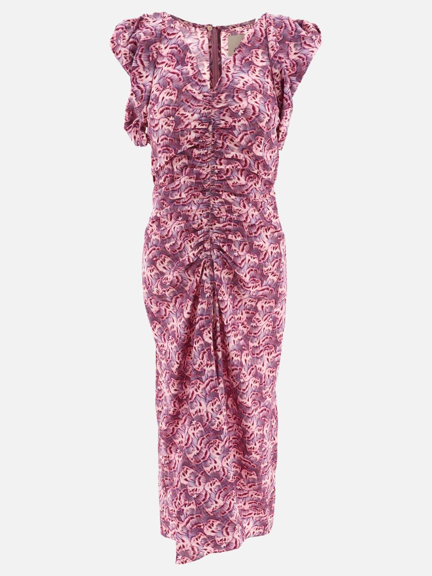 Midi dresses 24PRO0227FA  Purple - Isabel Marant Women | PDP | VIETTI Online Store | Zoom-Modal
