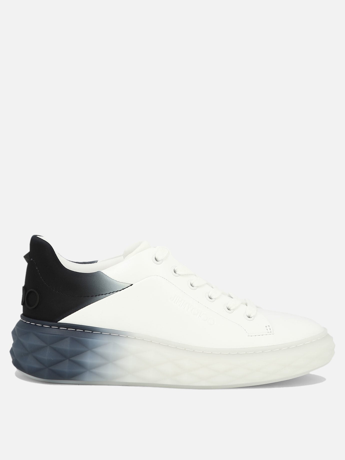 Low top sneakers 80% lamb 20% cow - 100% rubber  White - Jimmy Choo Women | PDP | VIETTI Online Store | thumbnail