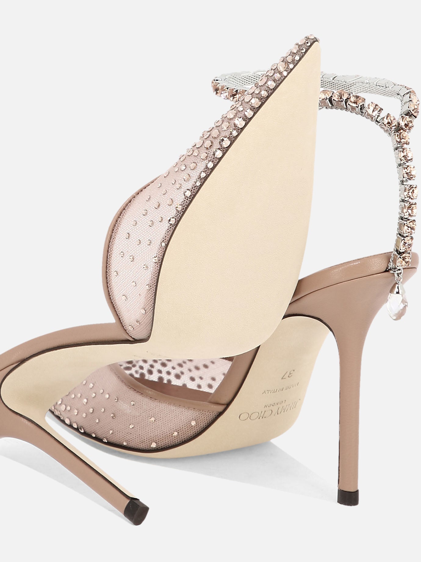 Pumps 90% textile - 10% leather - 100% leather  Pink - Jimmy Choo Women | PDP | VIETTI Online Store | Zoom-Modal_5
