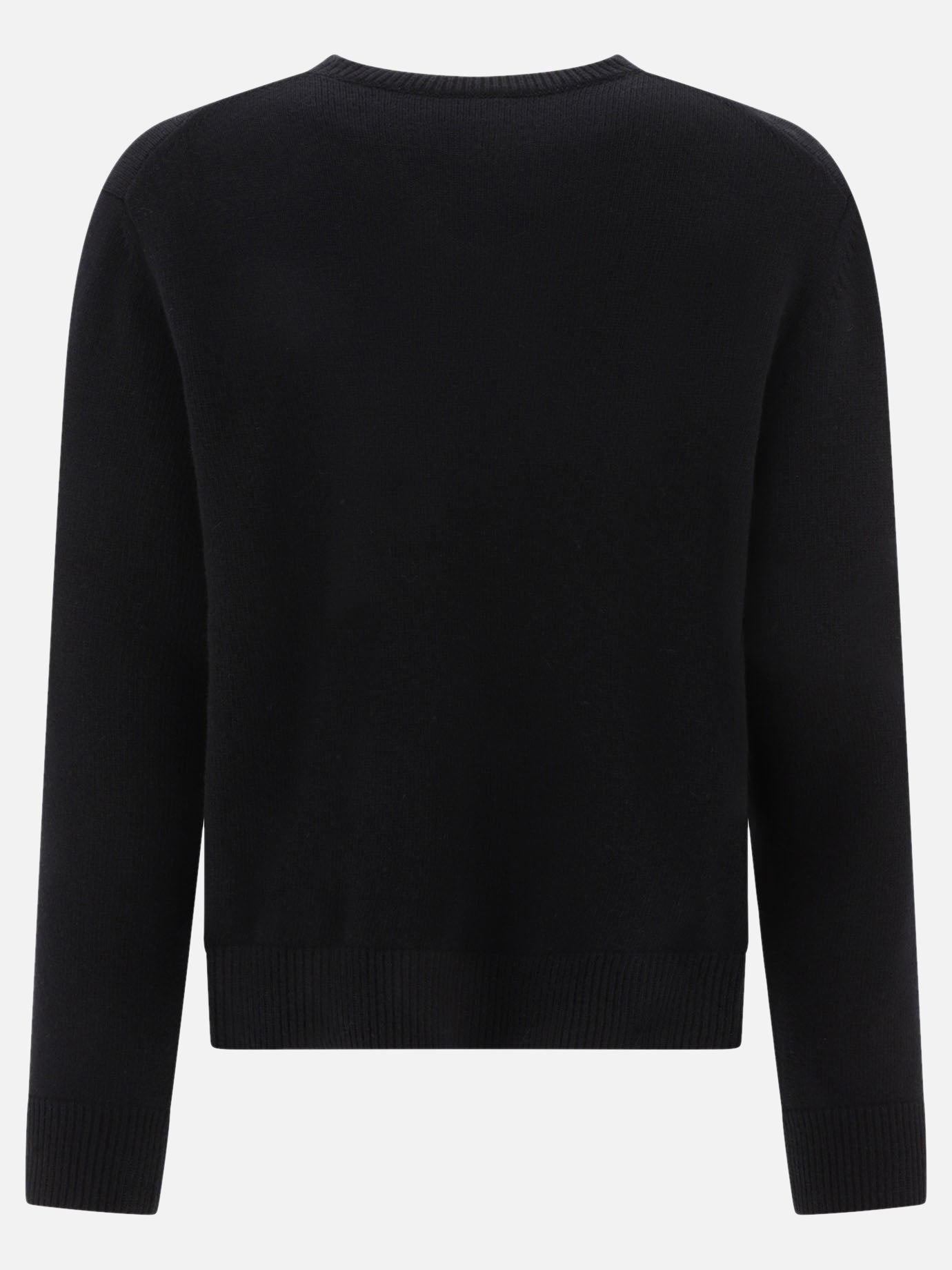 Crewneck sweaters 100% wool  Black - Loewe Men | PDP | VIETTI Online Store | thumbnail_2