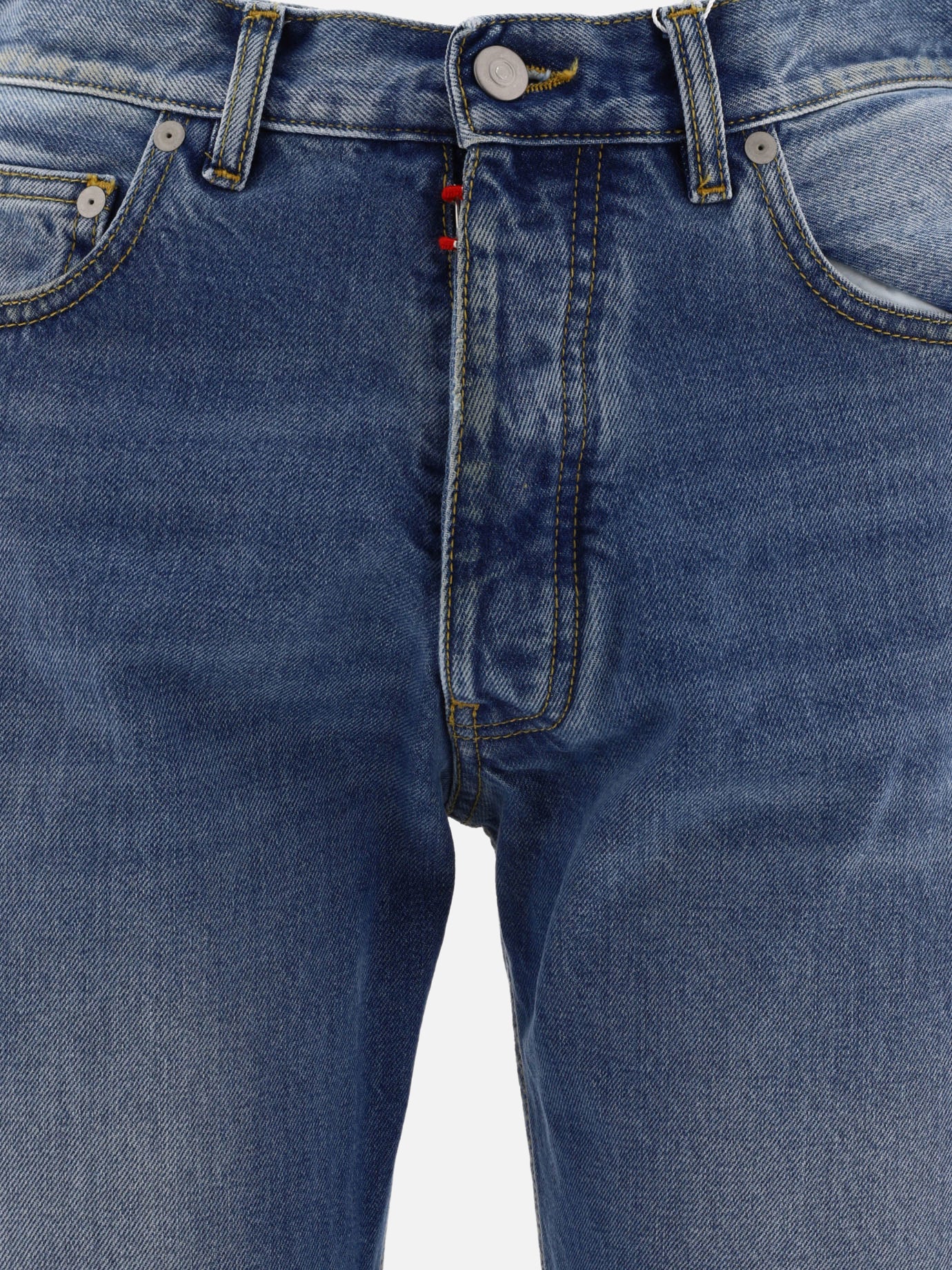Straight-leg jeans 100% cotton  Light blue - Maison Margiela Men | PDP | VIETTI Online Store | Zoom-Modal_3
