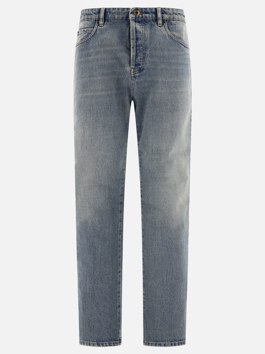 Straight-leg jeans