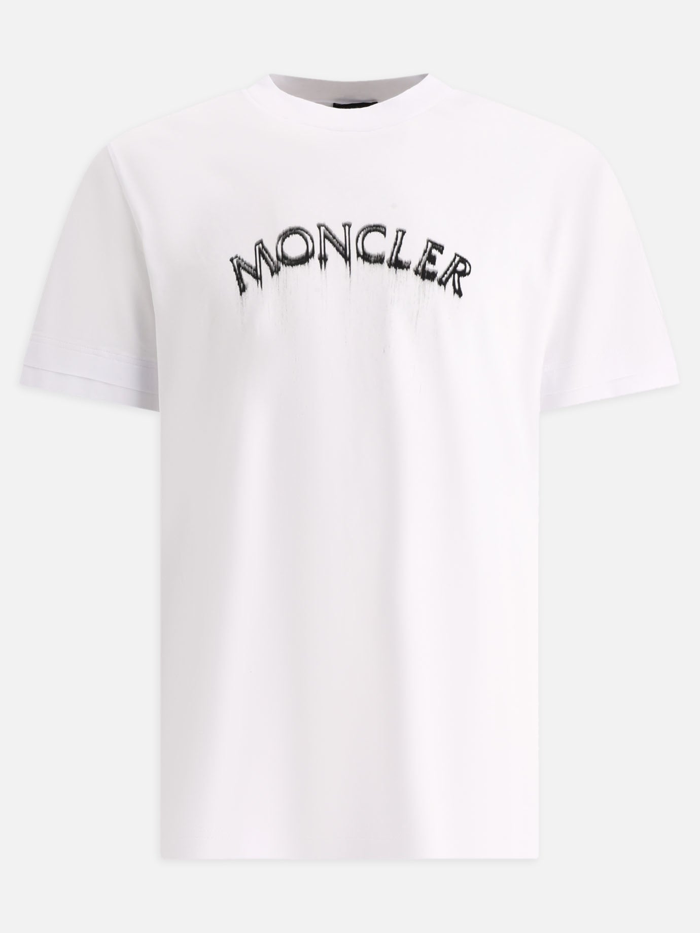 Crewneck t-shirts 100% cotton  White - Moncler Men | PDP | VIETTI Online Store | Zoom-Modal
