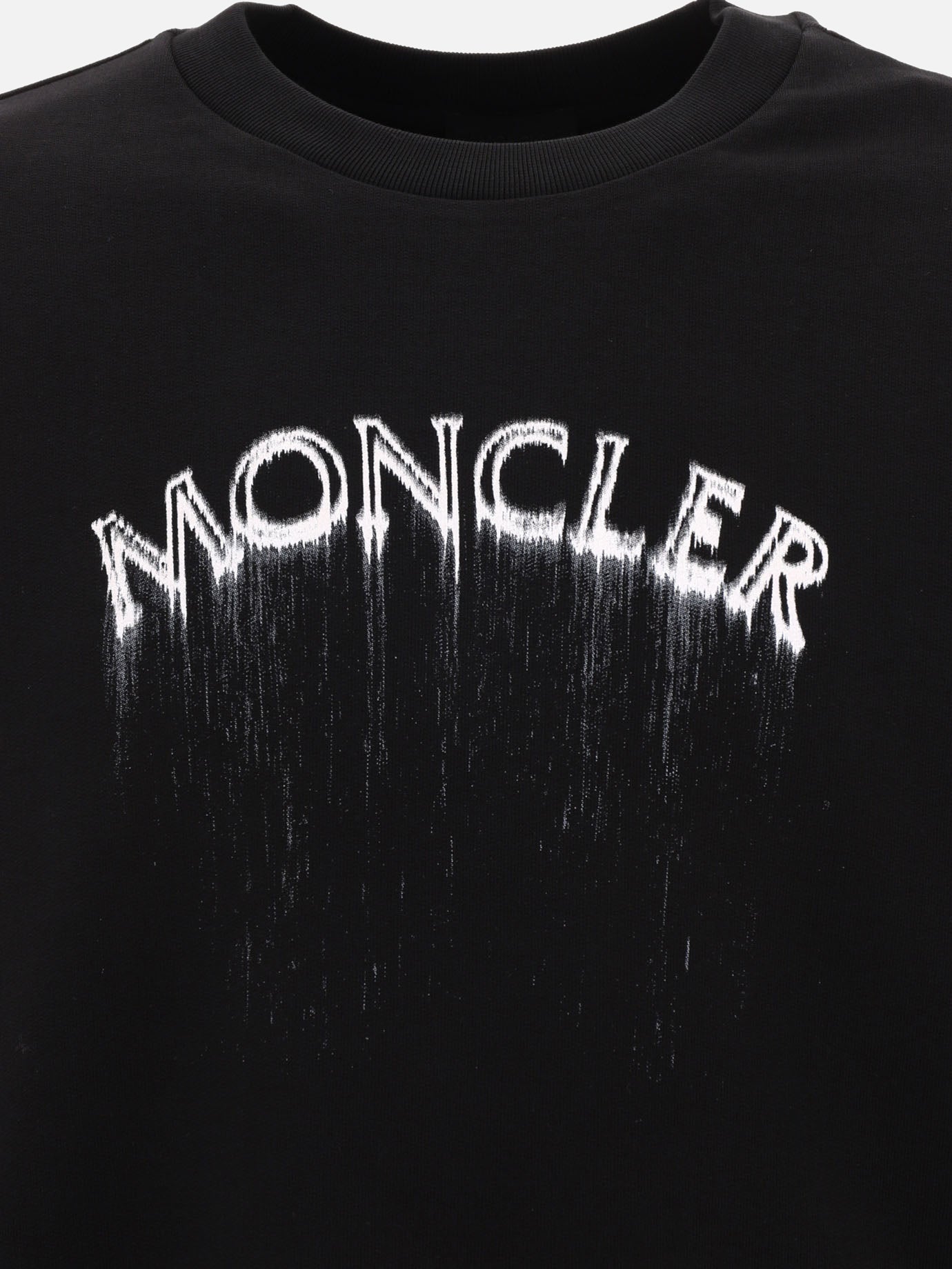 Crewnecks 100% cotton  Black - Moncler Men | PDP | VIETTI Online Store | thumbnail_3
