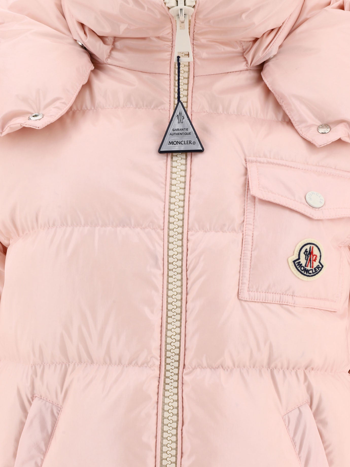 Down jackets 100% polyamide - Padding: down and feathers  Pink - Moncler Women | PDP | VIETTI Online Store | Zoom-Modal_3
