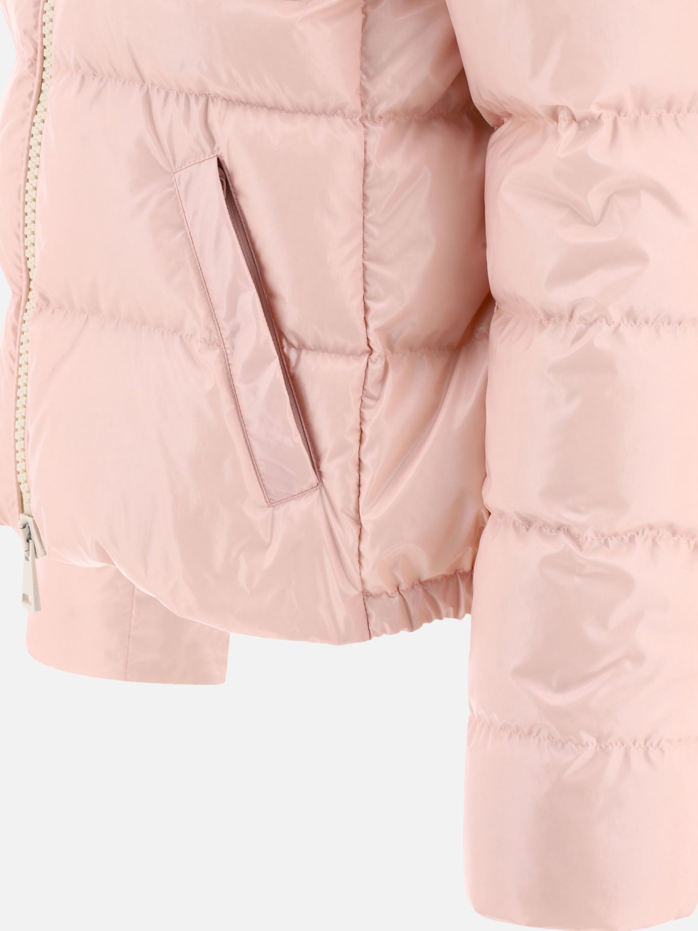 Down jackets 100% polyamide - Padding: down and feathers  Pink - Moncler Women | PDP | VIETTI Online Store | thumbnail_4