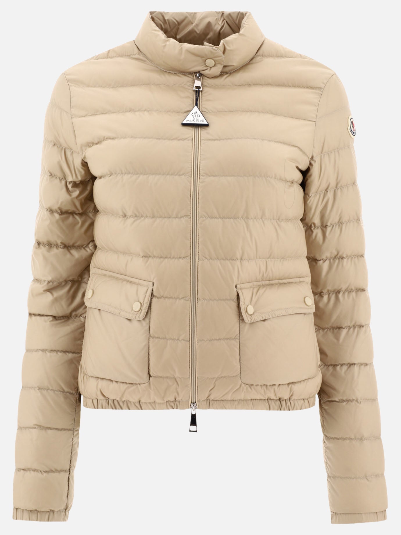 Piumini corti Logo  Beige - Moncler Donna | PDP | VIETTI Online Store | thumbnail