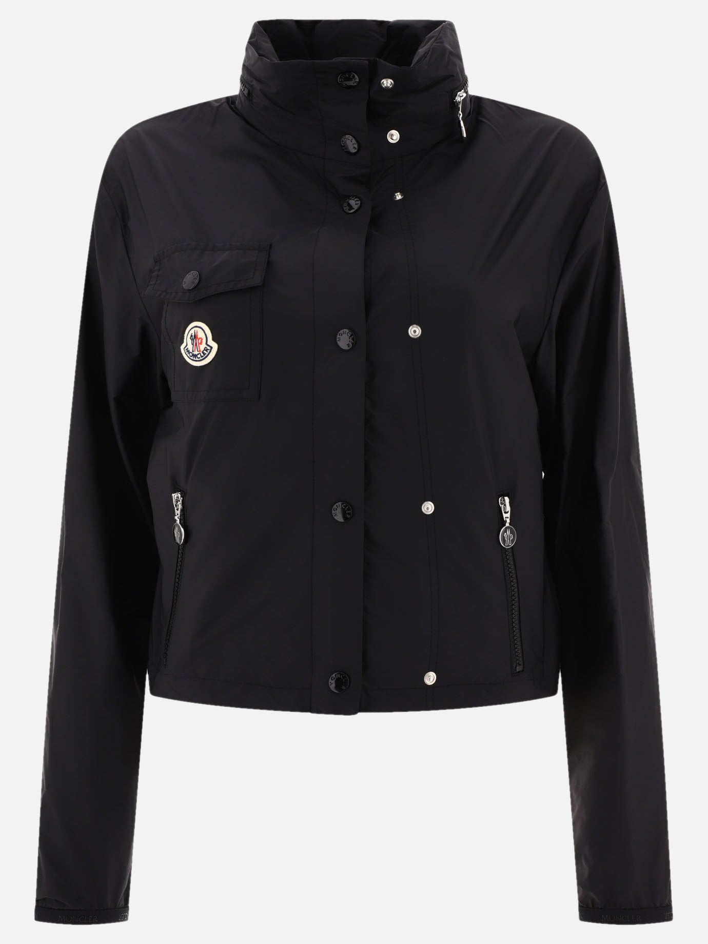 Quilted & Utility Jackets 100% polyamide  Black - Moncler Women | PDP | VIETTI Online Store | thumbnail