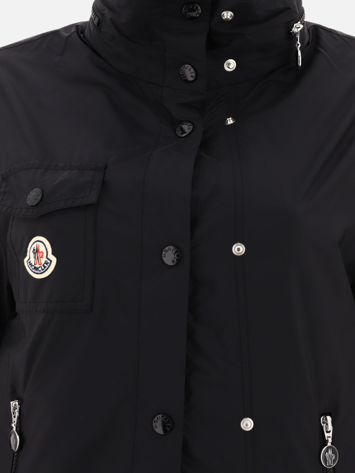 Quilted & Utility Jackets 100% polyamide  Black - Moncler Women | PDP | VIETTI Online Store | thumbnail_3