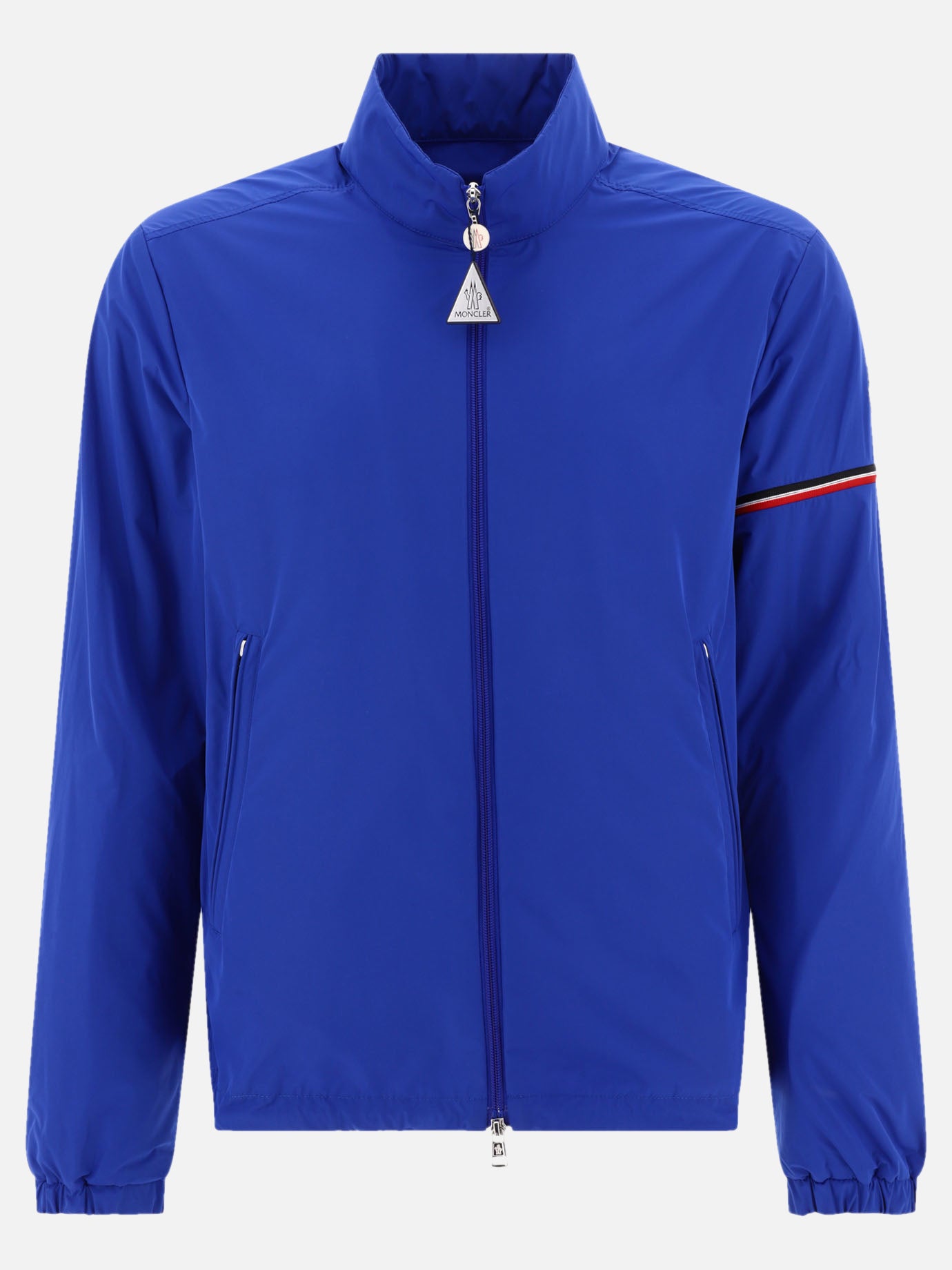 Windbreakers 100% polyester  Blue - Moncler Men | PDP | VIETTI Online Store | thumbnail