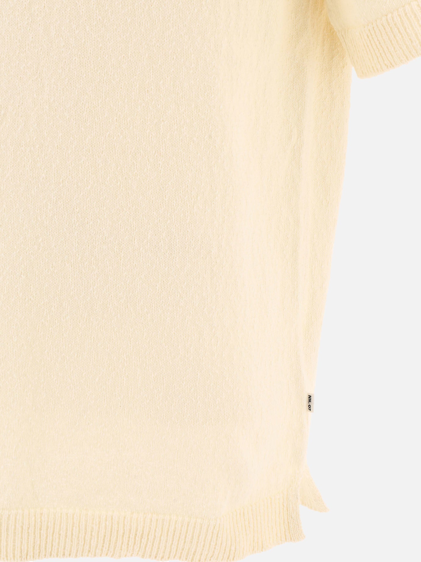 Polo con bottoni Solid colour  Bianco - NN.07 Uomo | PDP | VIETTI Online Store | Zoom-Modal_4
