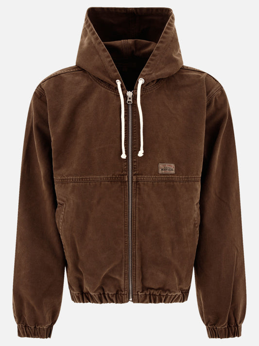 Stüssy Work jacket in unlined canvas Brown