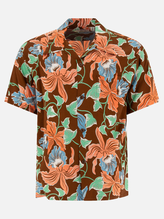 Camicia "Sun Surf Cattleya Orchid"