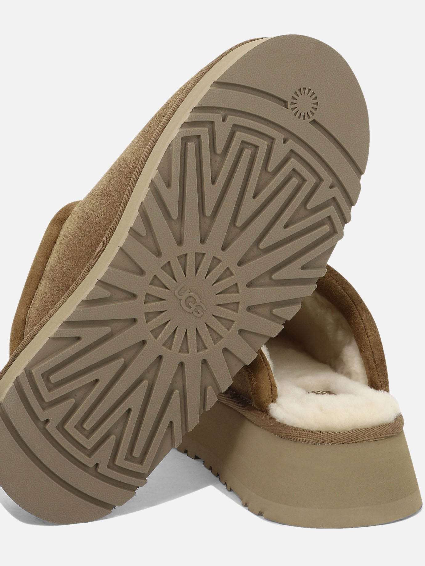 Slippers 100% suede - 100% rubber  Beige - Ugg Women | PDP | VIETTI Online Store | Zoom-Modal_5
