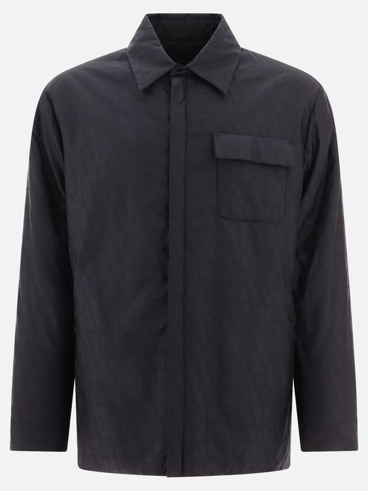Giacche overshirt 100% polyamide - Padding: polyester  Nero - Valentino Uomo | PLP | VIETTI Online Store 

