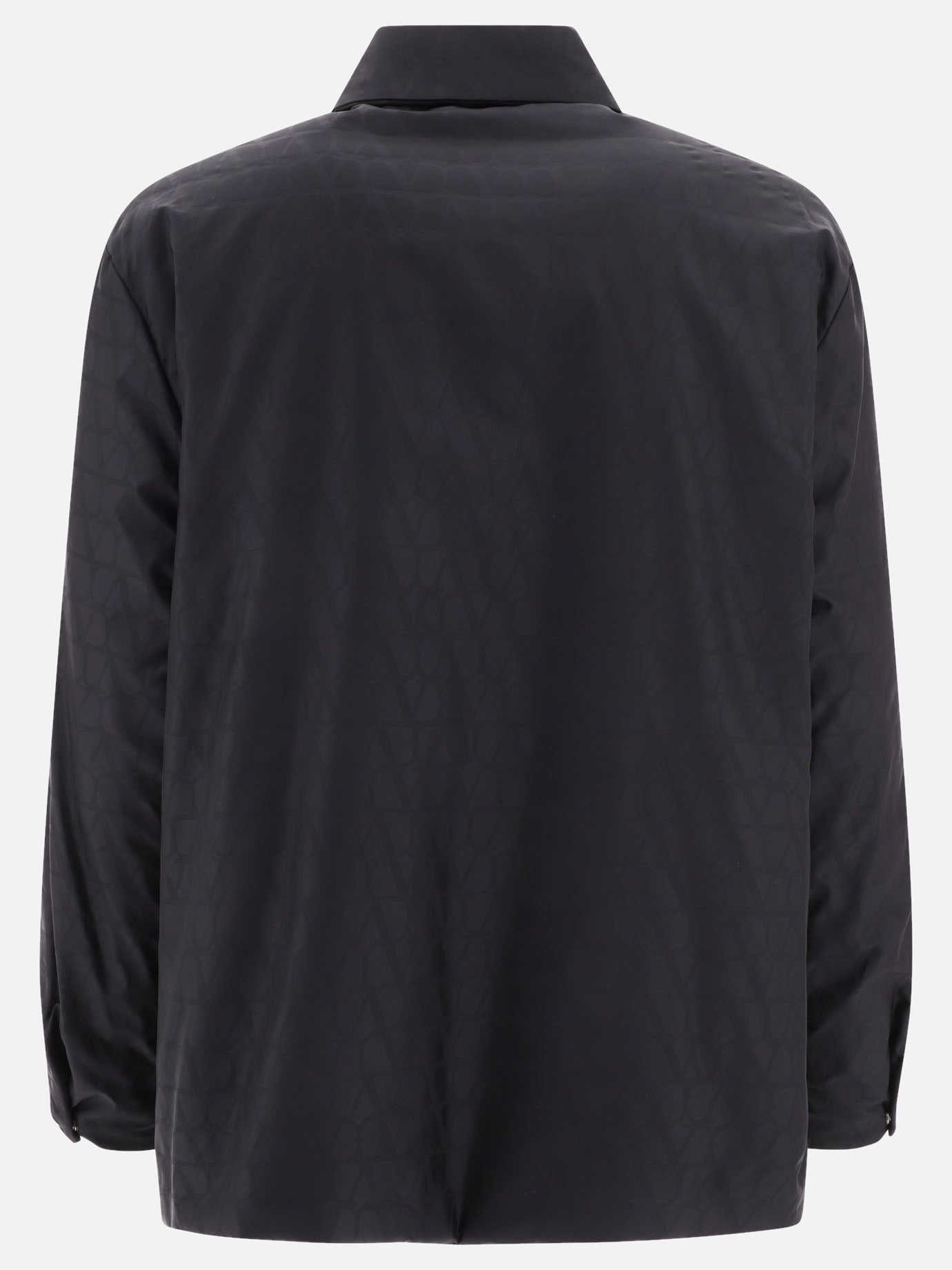Giacche overshirt 100% polyamide - Padding: polyester  Nero - Valentino Uomo | PDP | VIETTI Online Store | thumbnail_3