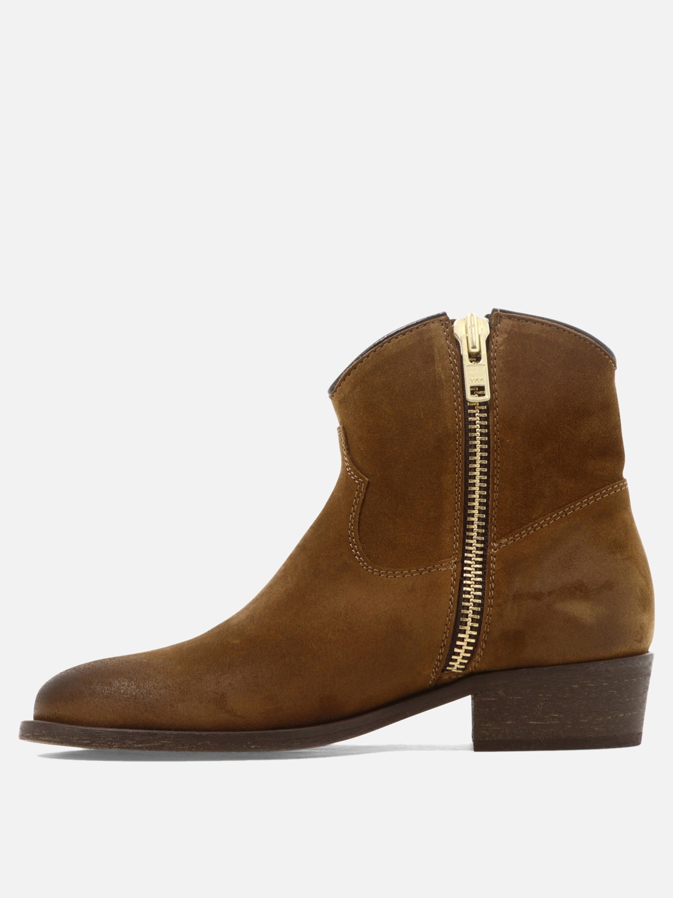 Cowboy 100% suede - 100% leather  Brown - Via Roma 15 Women | PDP | VIETTI Online Store | thumbnail_3