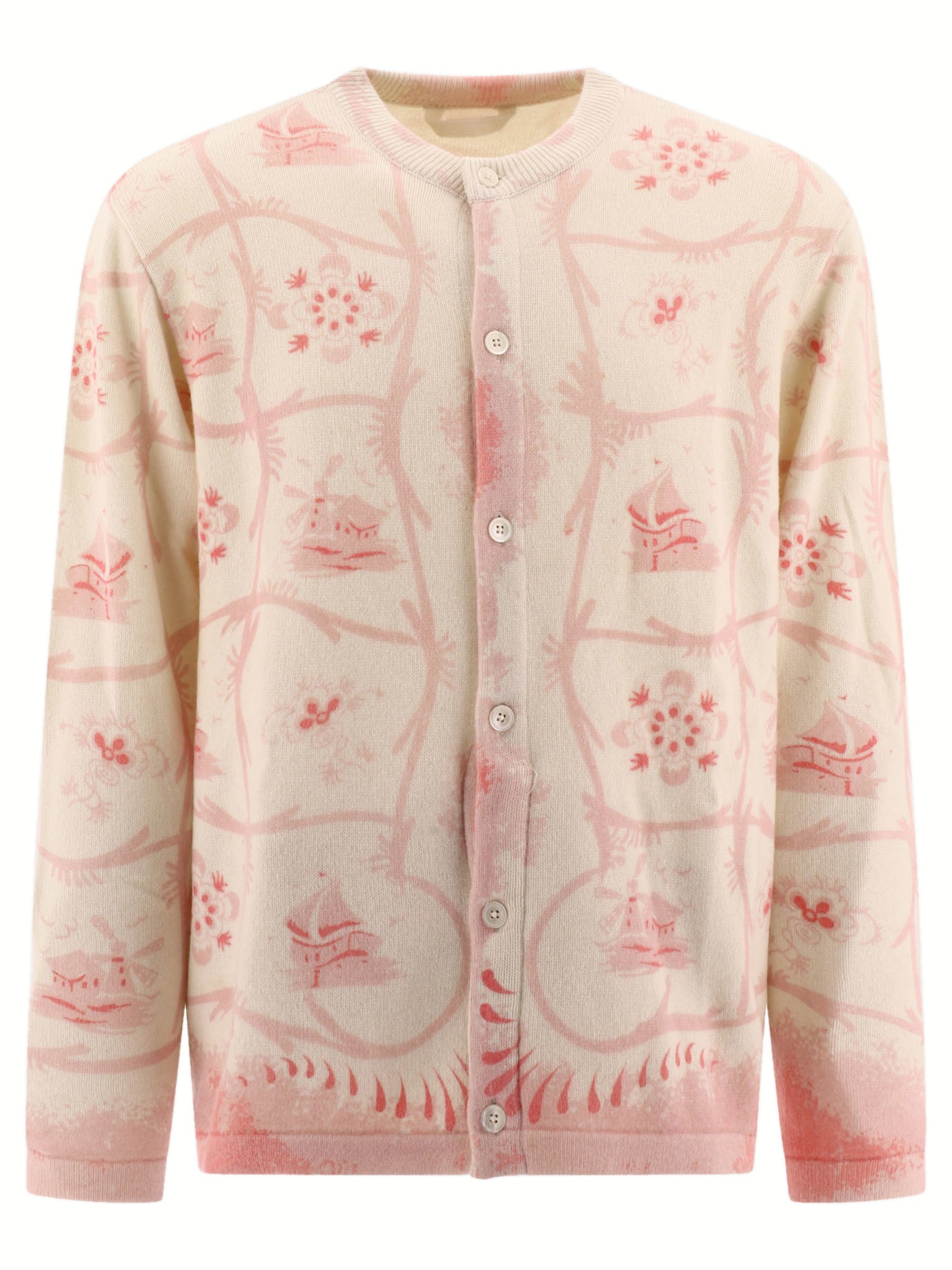 Cardigan "Printed Mill"