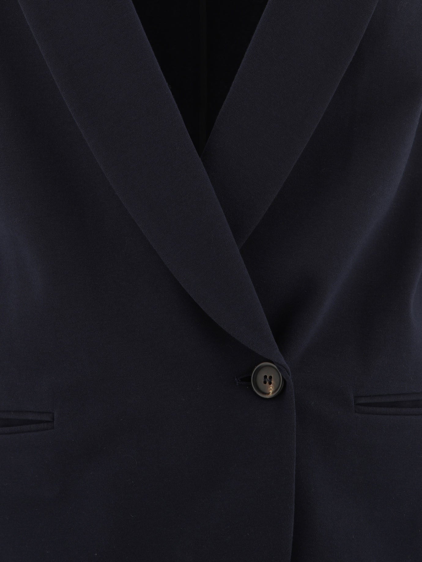 Blazer Solid colour  Blu - Brunello Cucinelli Donna | PDP | VIETTI Online Store | Zoom-Modal_3

