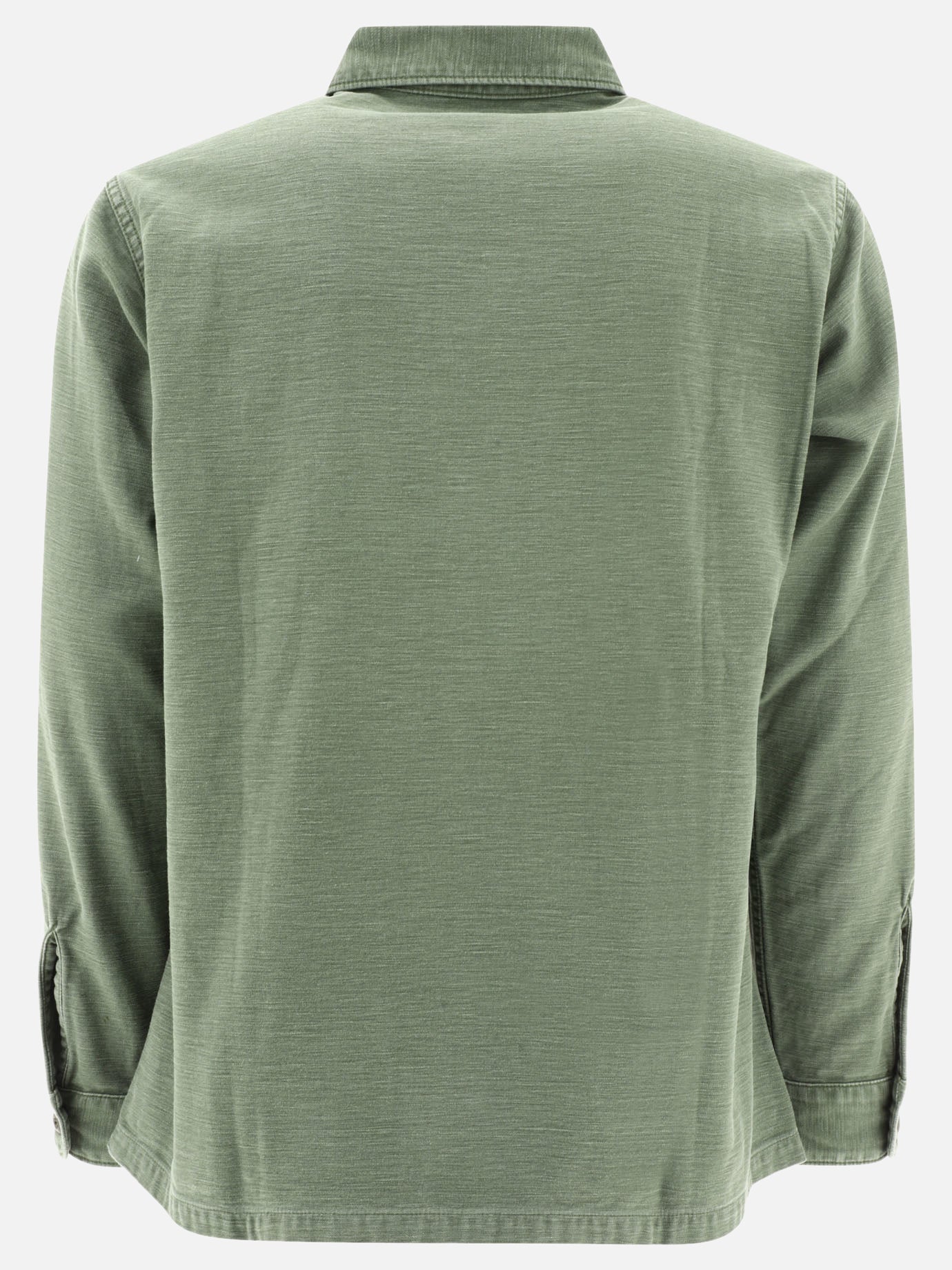 Giacche overshirt Solid colour  Verde - OrSlow Uomo | PDP | VIETTI Online Store | Zoom-Modal_2
