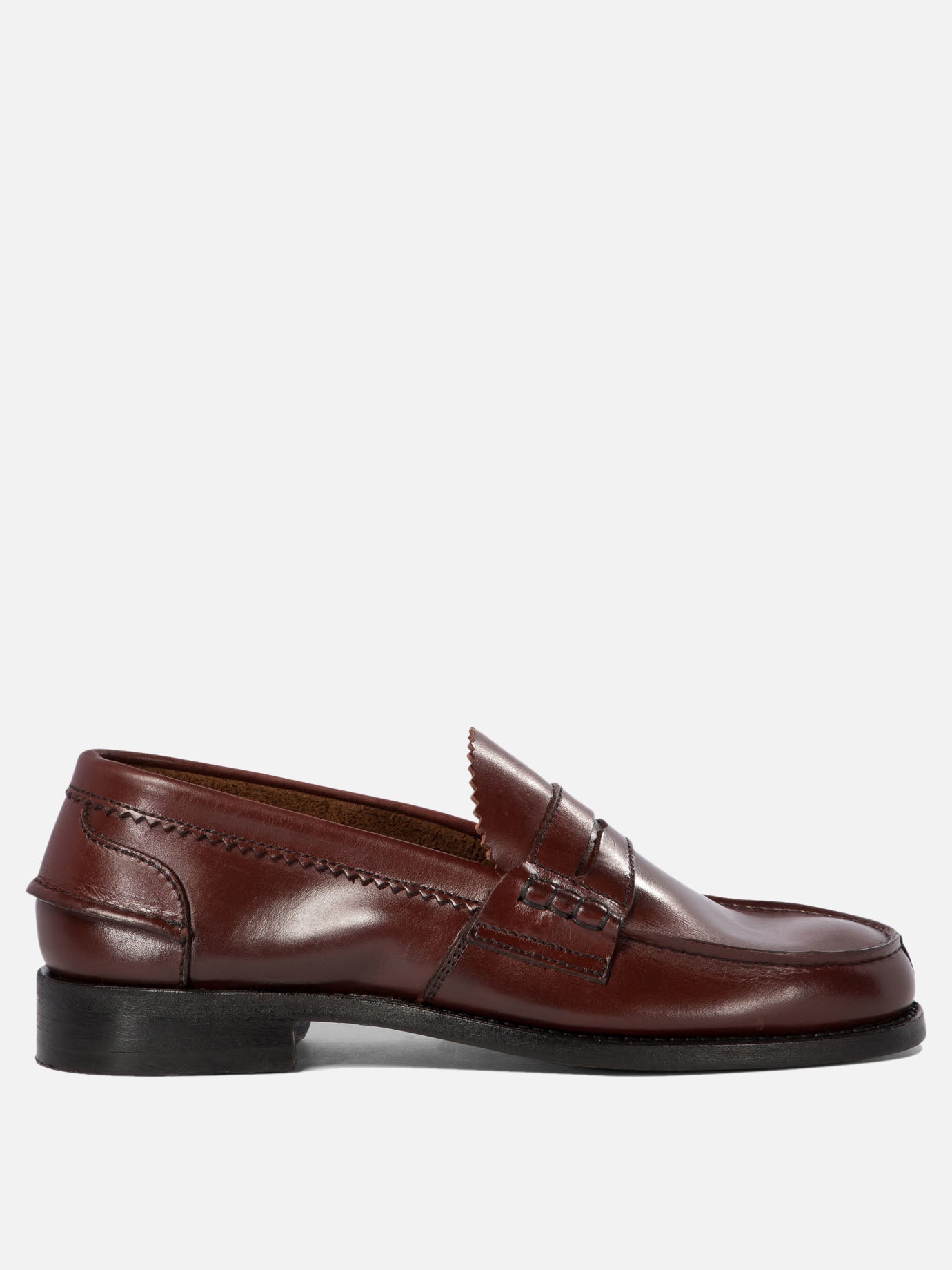 Saxone of Scotland "Arran" loafers Bordeaux