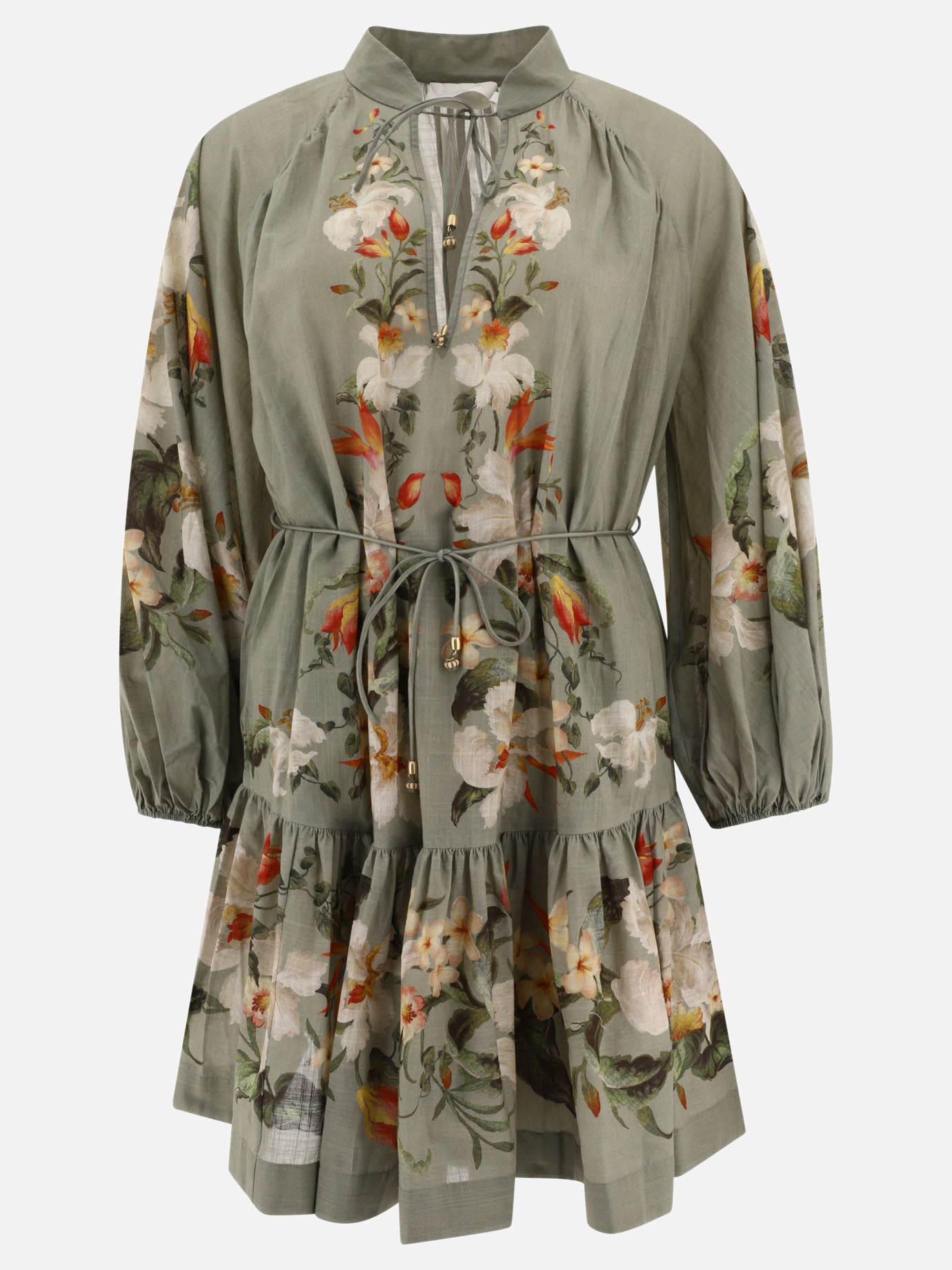 Mini dresses 100% cotton  Green - Zimmermann Women | PDP | VIETTI Online Store | Zoom-Modal
