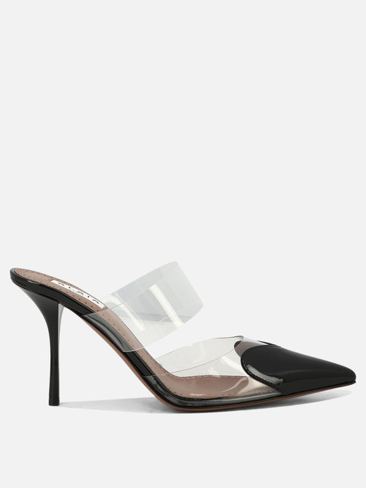 Alaïa Mule "Le Cœur" 90mm 17267769_38 Black 1