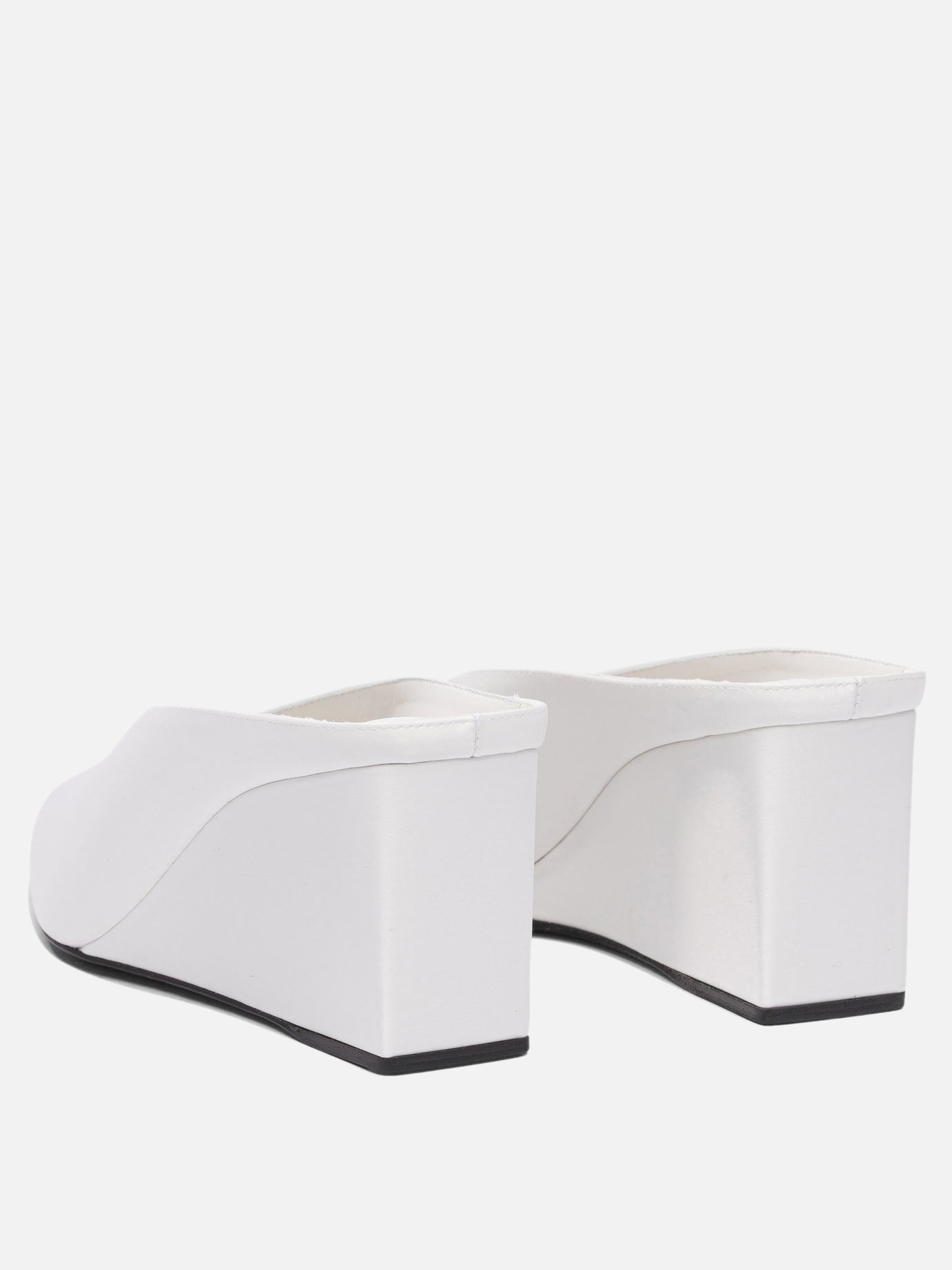 Alaïa Wedge mules 75 mm 10852733_38 White thumbnail_4
