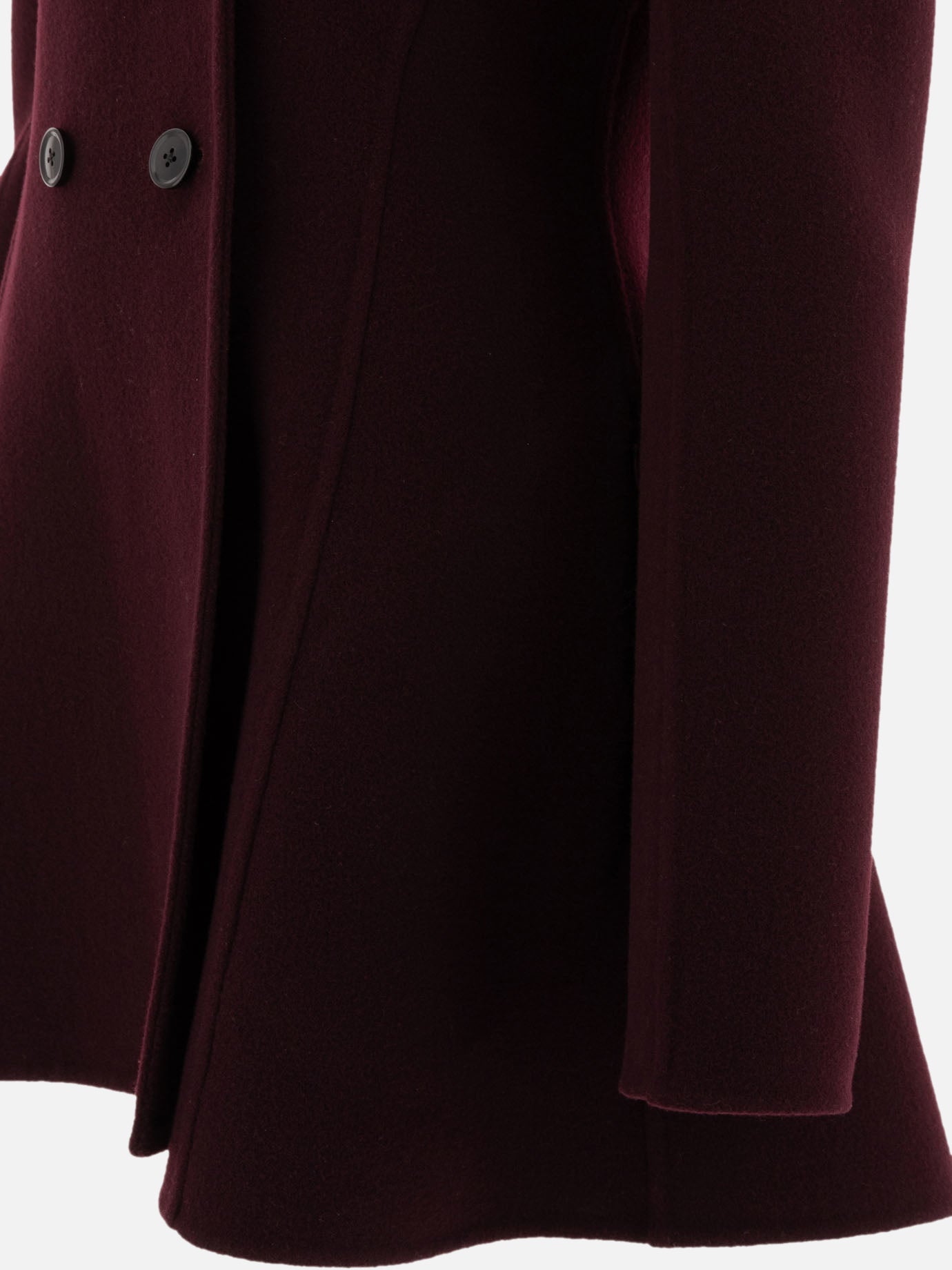 Cappotti corti Solid colour  Bordeaux - Alaïa Donna | PDP | VIETTI Online Store | Zoom-Modal_4
