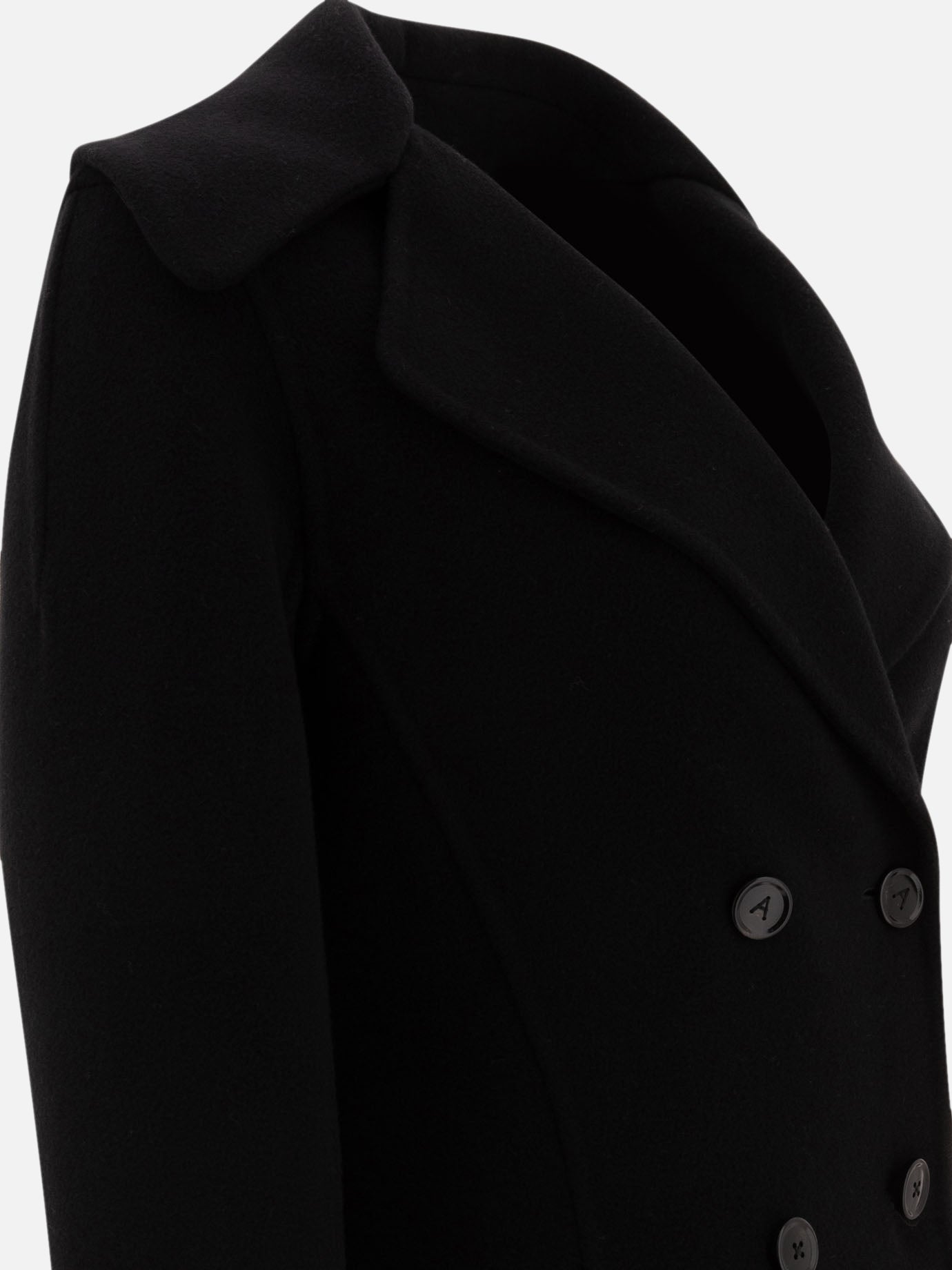 Alaïa Cappotto doppiopetto 19095157_36 Black thumbnail_4