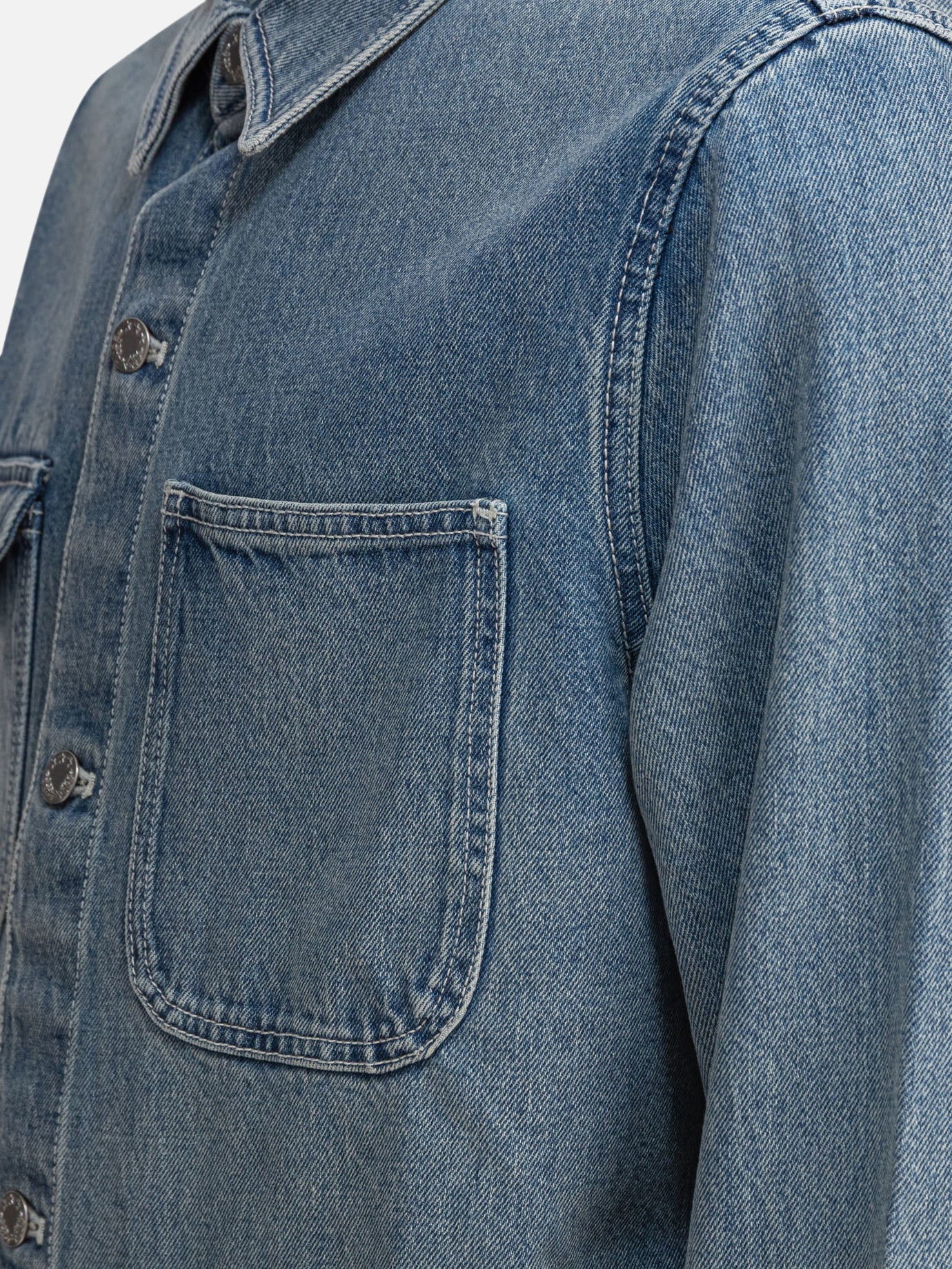 Denim jackets Denim  Light blue - Alex Mill Men | PDP | VIETTI Online Store | Zoom-Modal_4
