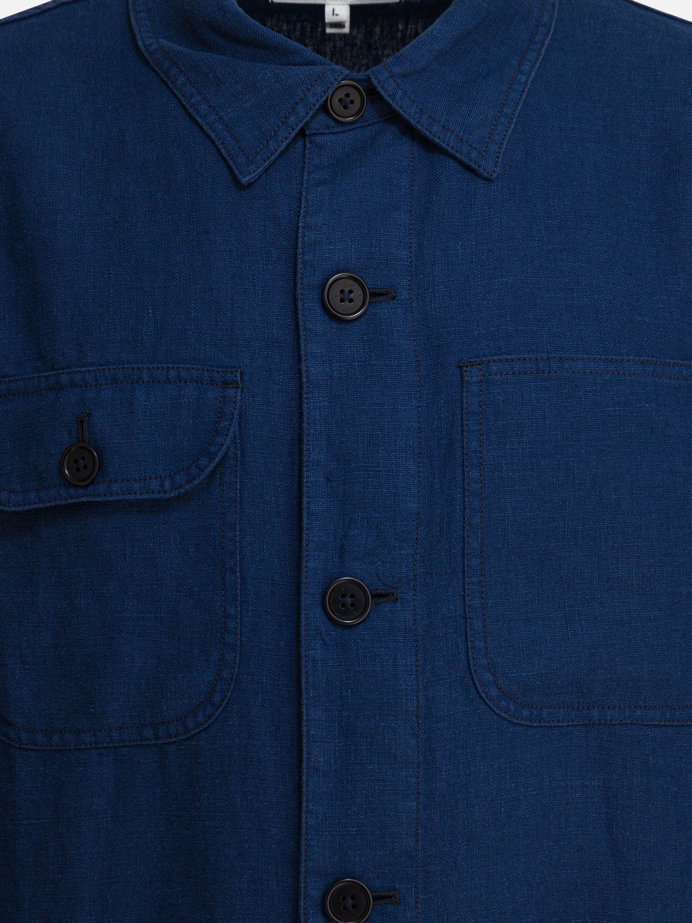 Giacche overshirt Solid colour  Blu - Alex Mill Uomo | PDP | VIETTI Online Store | Zoom-Modal_3

