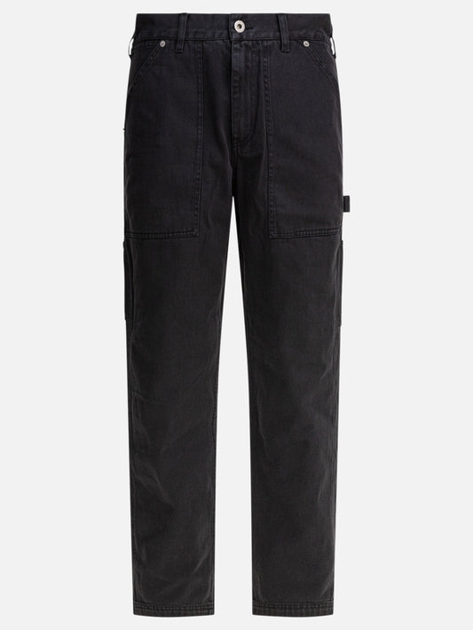 Alex Mill Painter denim trousers 12435736_30 Black 1