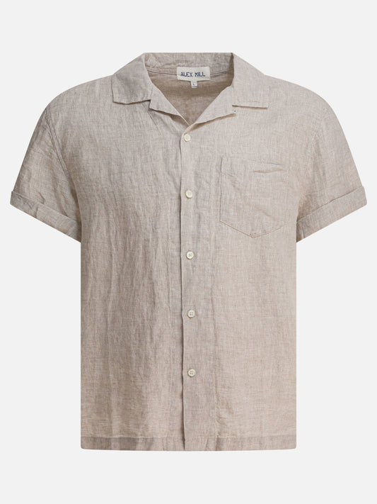 Alex Mill "Camp" Shirt 17829392_S Beige 1