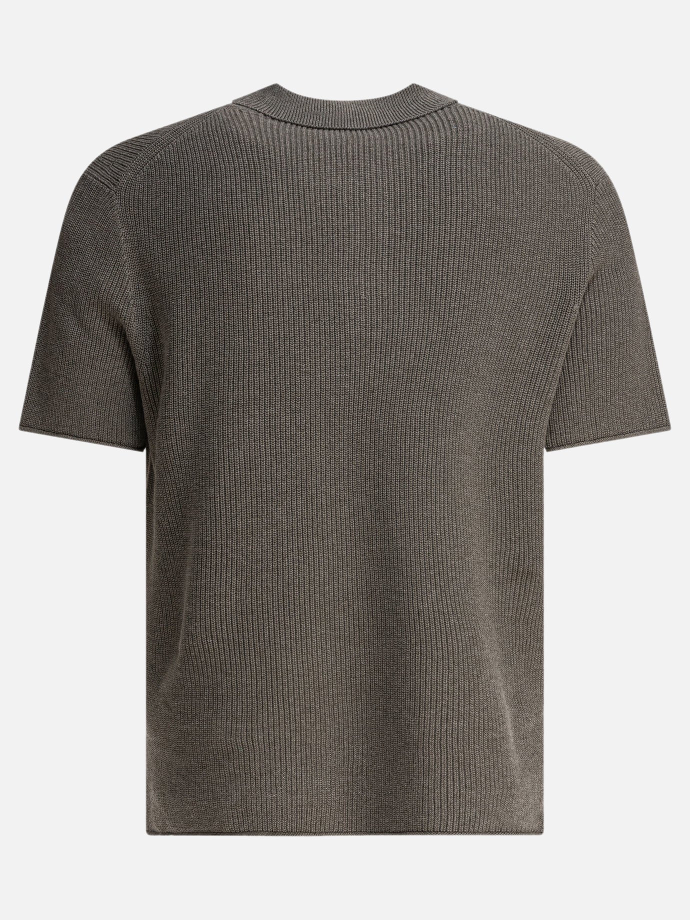 Polo shirts with buttons Solid colour  Grey - Alex Mill Men | PDP | VIETTI Online Store | Zoom-Modal_2
